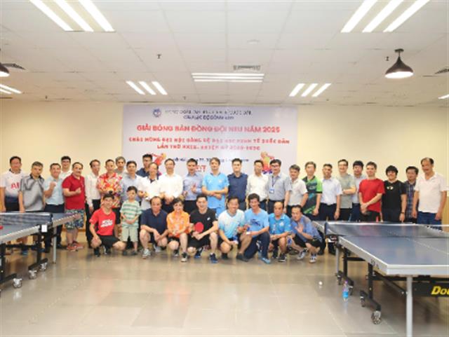 Các hoạt động thể thao chào mừng Đại hội Đảng bộ Đại học Kinh tế Quốc dân lần thứ XXIX, nhiệm kỳ 2025-2030
